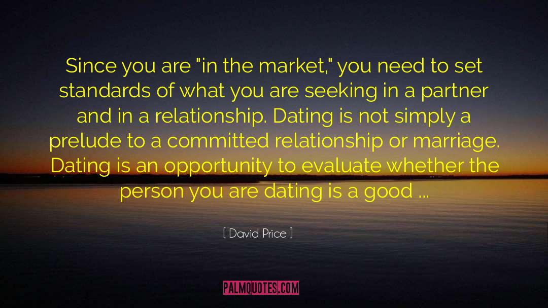 Committed Relationship quotes by David Price