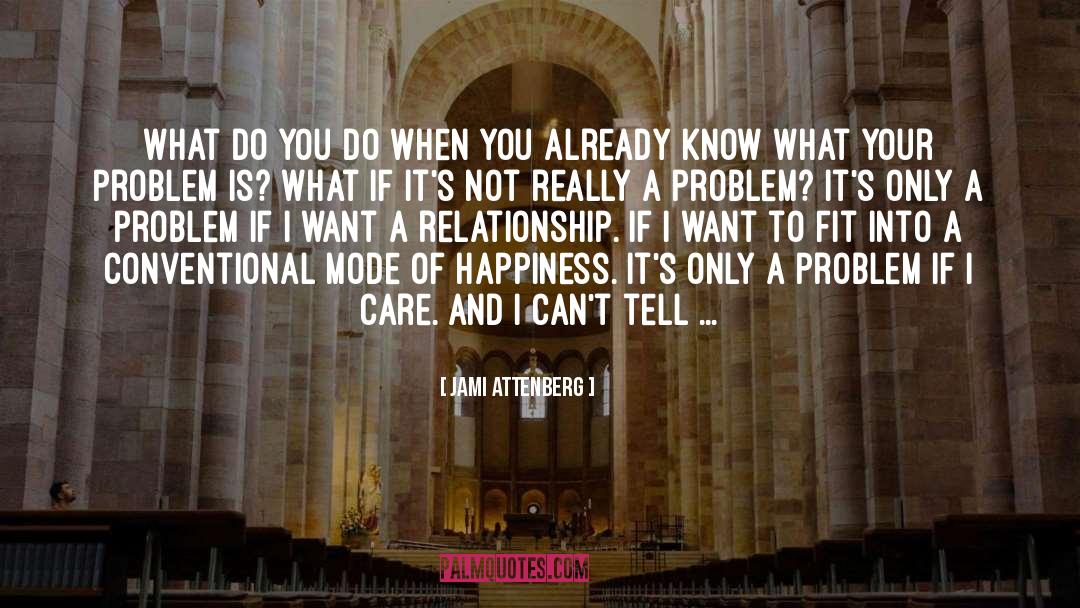 Committed Relationship quotes by Jami Attenberg