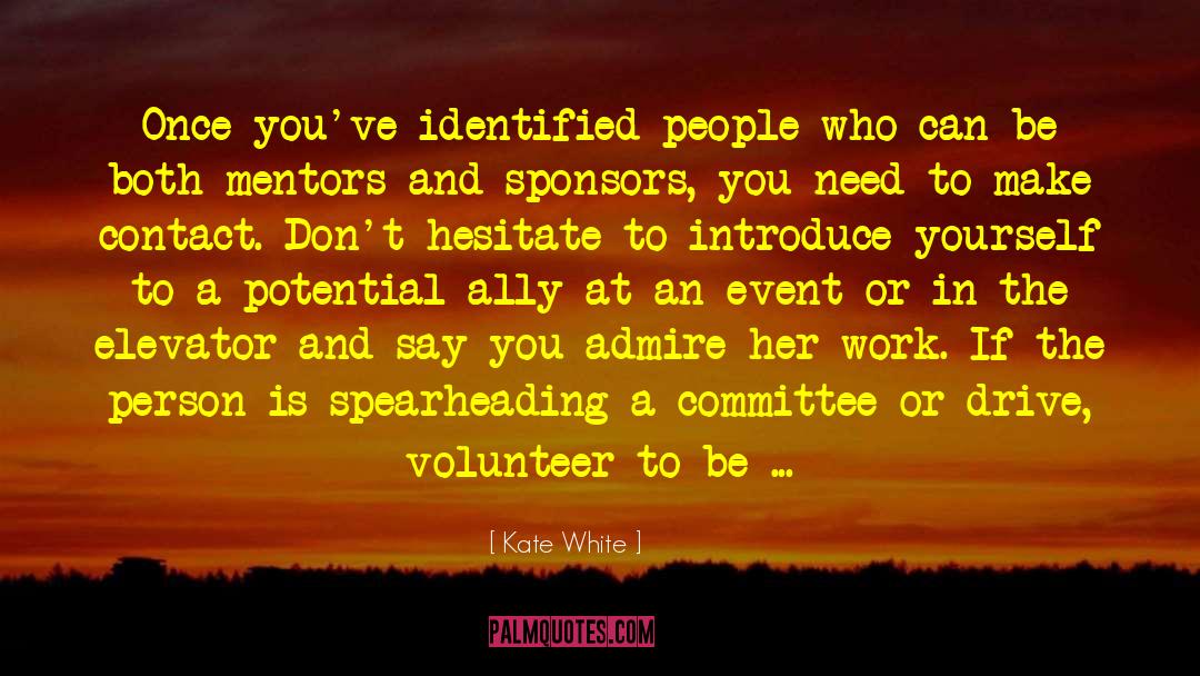 Committee quotes by Kate White