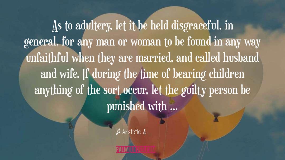Committing Adultery quotes by Aristotle.