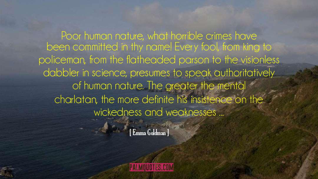 Committing Crimes quotes by Emma Goldman
