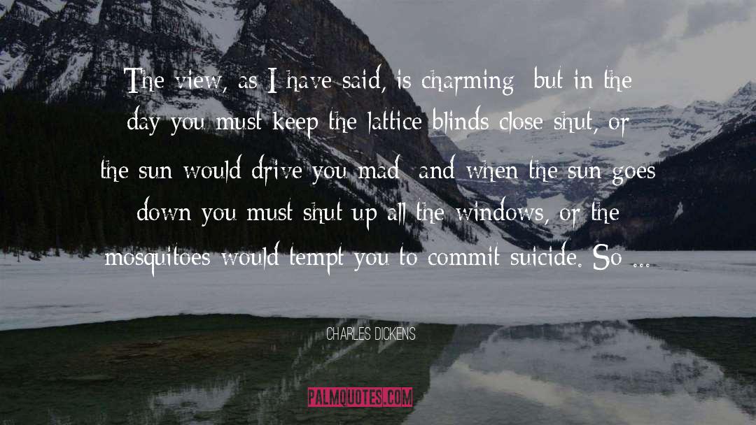 Committing Suicide quotes by Charles Dickens