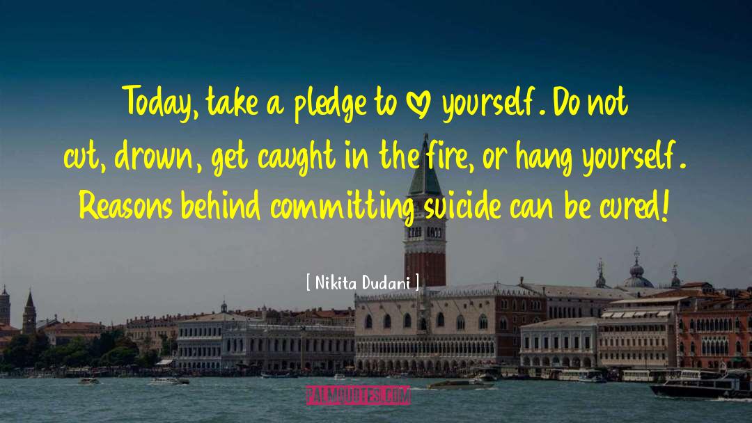 Committing Suicide quotes by Nikita Dudani