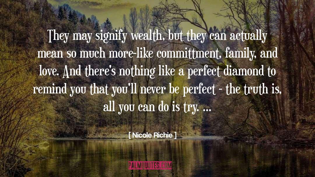 Committment quotes by Nicole Richie