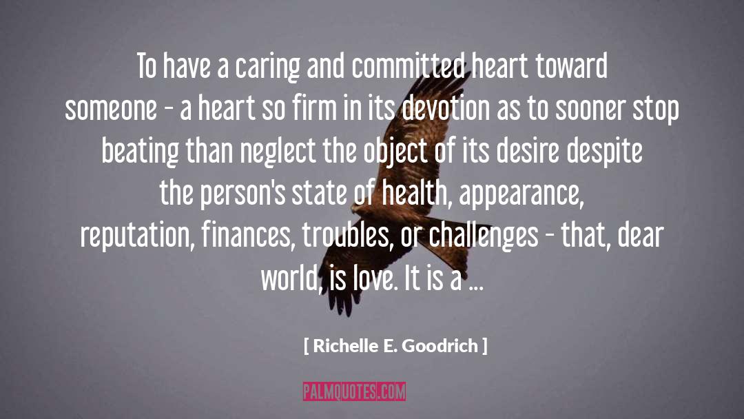 Committment quotes by Richelle E. Goodrich