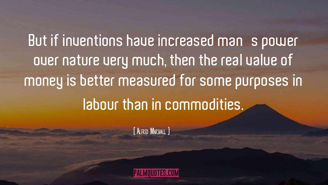 Commodities quotes by Alfred Marshall