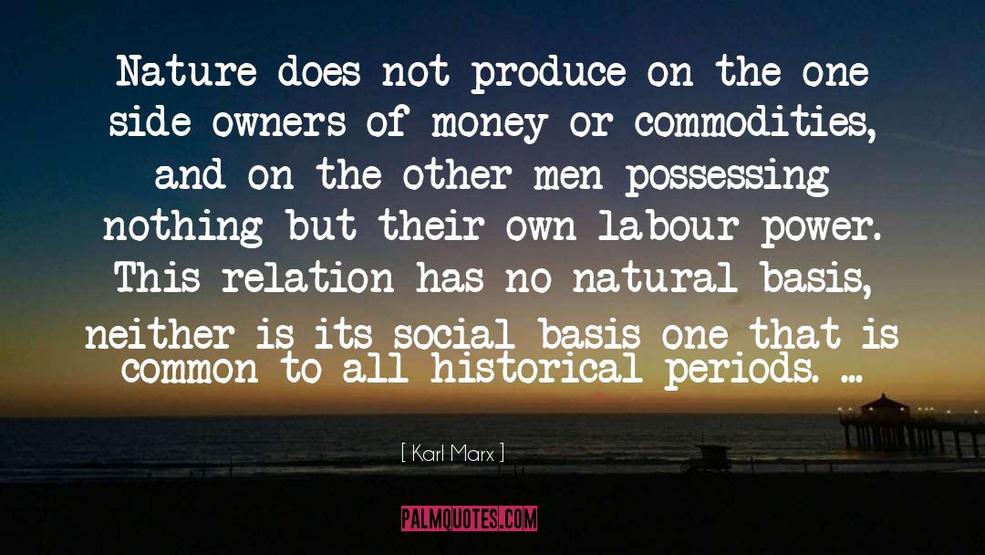 Commodities quotes by Karl Marx