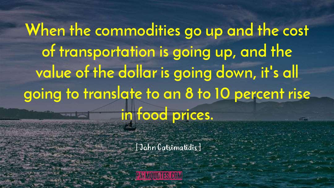 Commodities quotes by John Catsimatidis