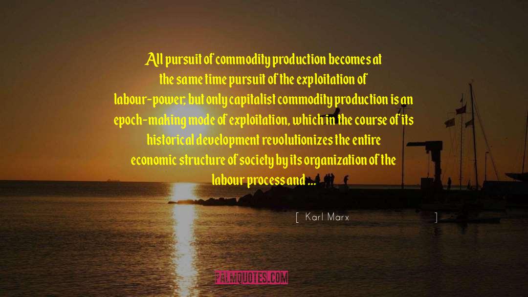 Commodity Production quotes by Karl Marx