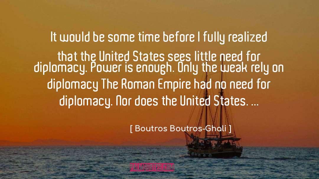 Commodus Roman quotes by Boutros Boutros-Ghali