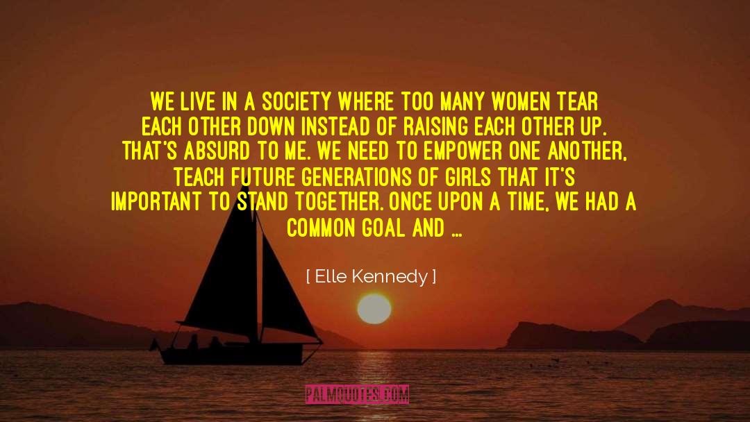Common Enemy quotes by Elle Kennedy