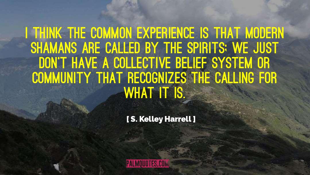 Common Experience quotes by S. Kelley Harrell