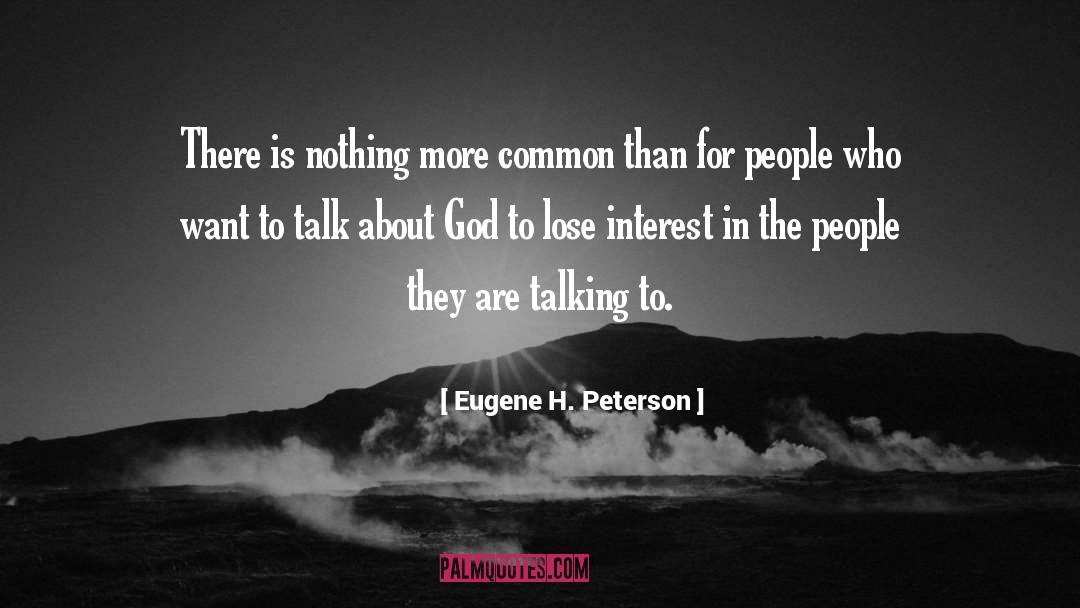 Common Goal quotes by Eugene H. Peterson