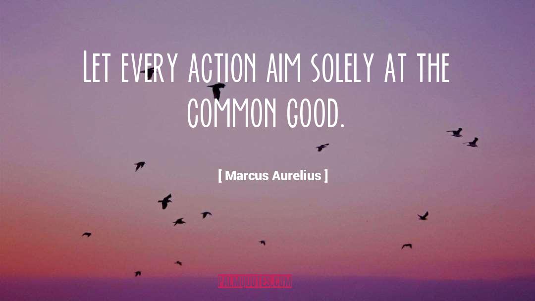 Common Good quotes by Marcus Aurelius