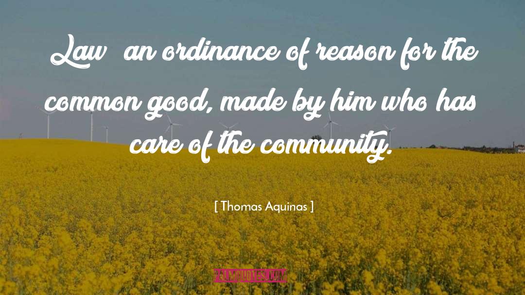 Common Good quotes by Thomas Aquinas