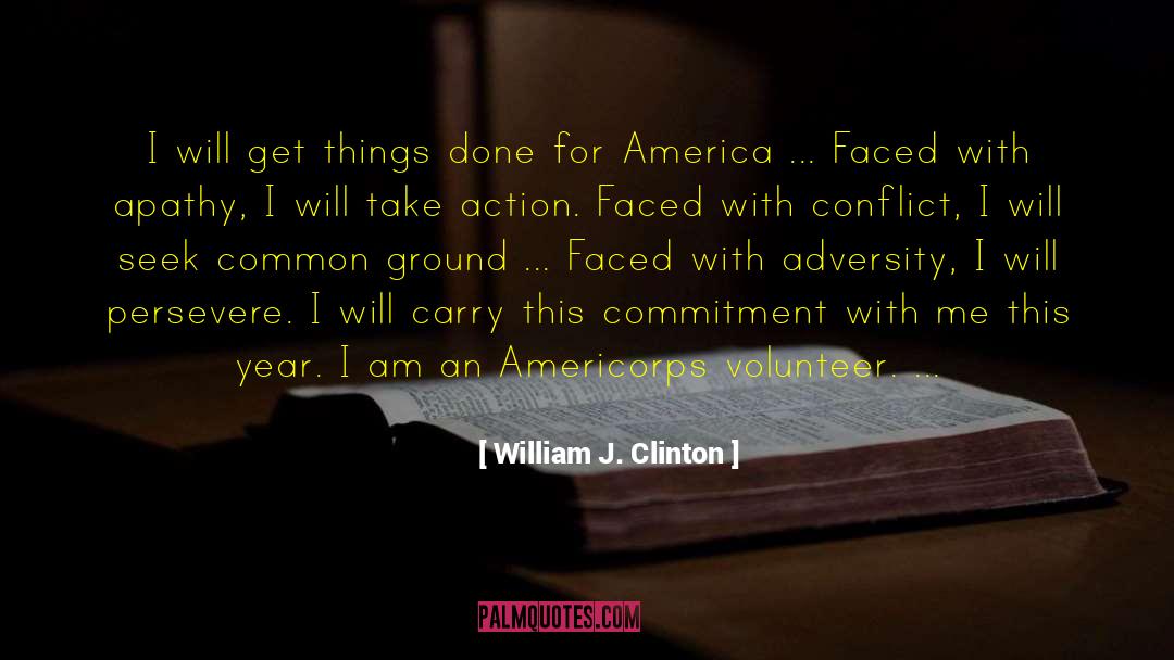 Common Ground quotes by William J. Clinton