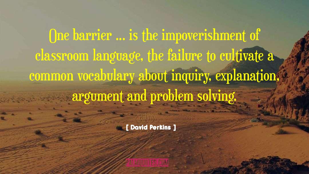 Common Language quotes by David Perkins
