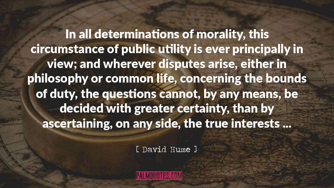 Common Life quotes by David Hume