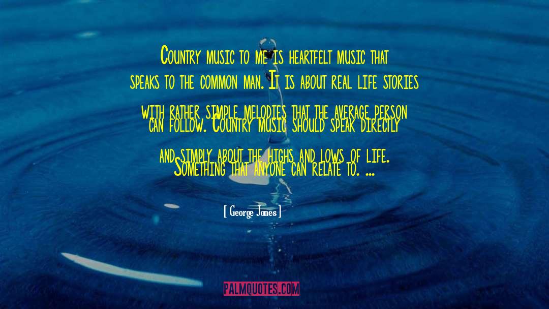 Common Man quotes by George Jones