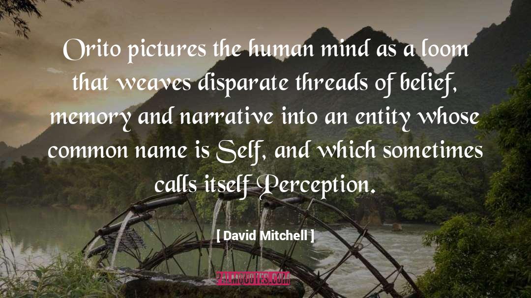 Common Name quotes by David Mitchell