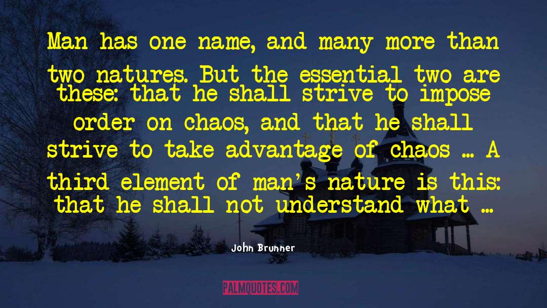 Common Name quotes by John Brunner