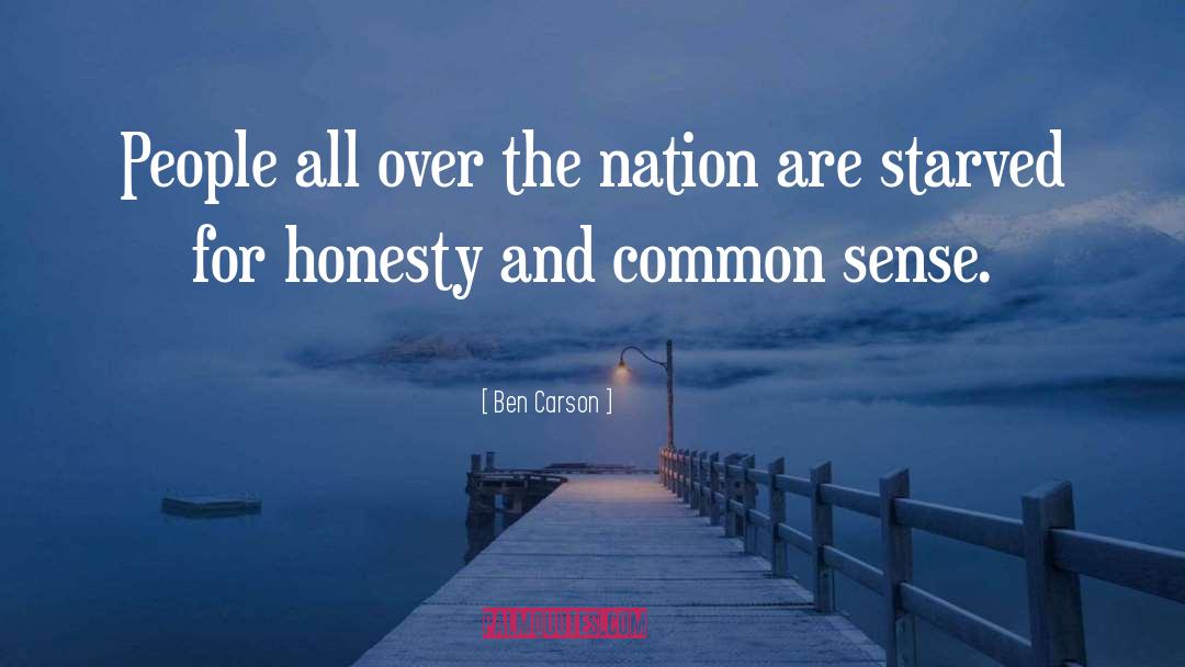 Common People quotes by Ben Carson