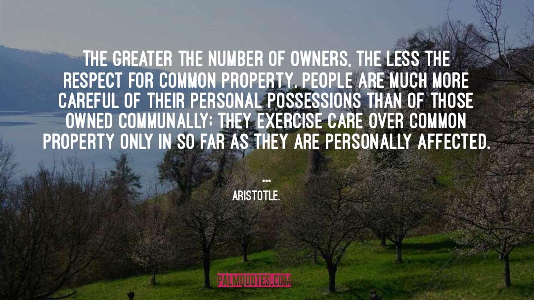 Common Property quotes by Aristotle.