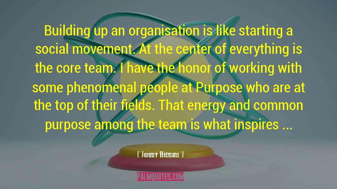 Common Purpose quotes by Jeremy Heimans