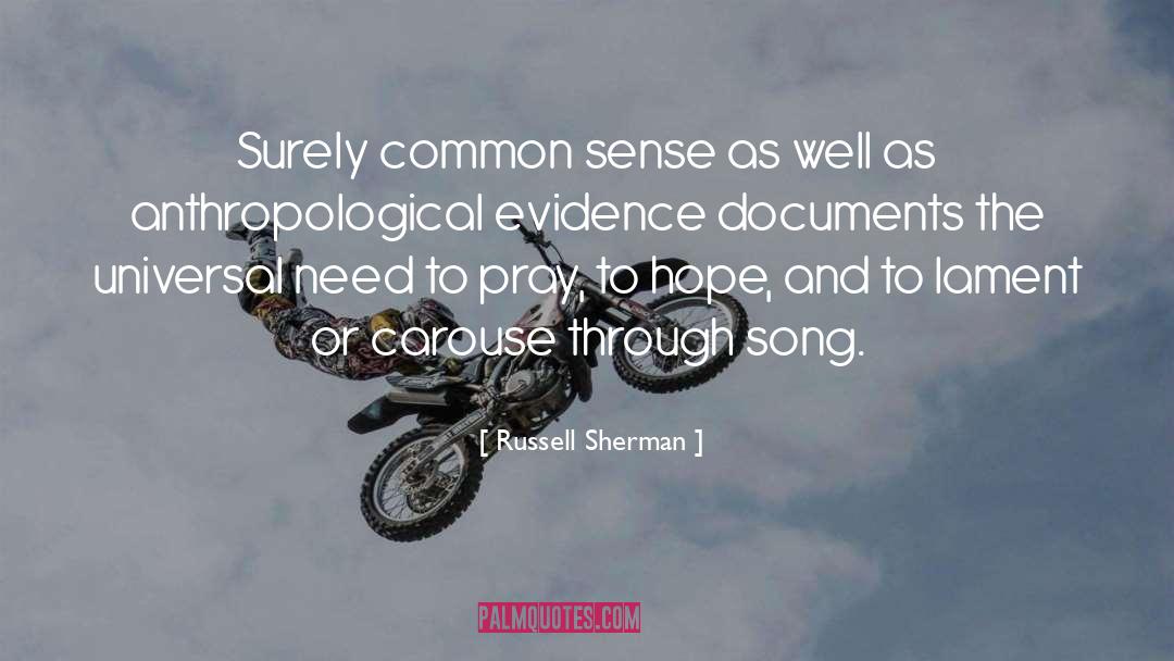 Common Sense quotes by Russell Sherman