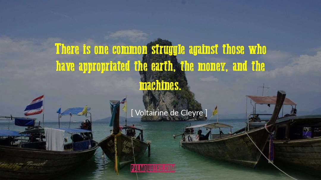 Common Struggle quotes by Voltairine De Cleyre