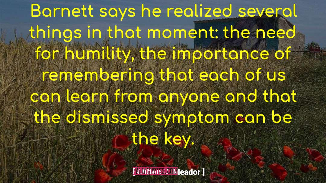 Common Things quotes by Clifton K. Meador