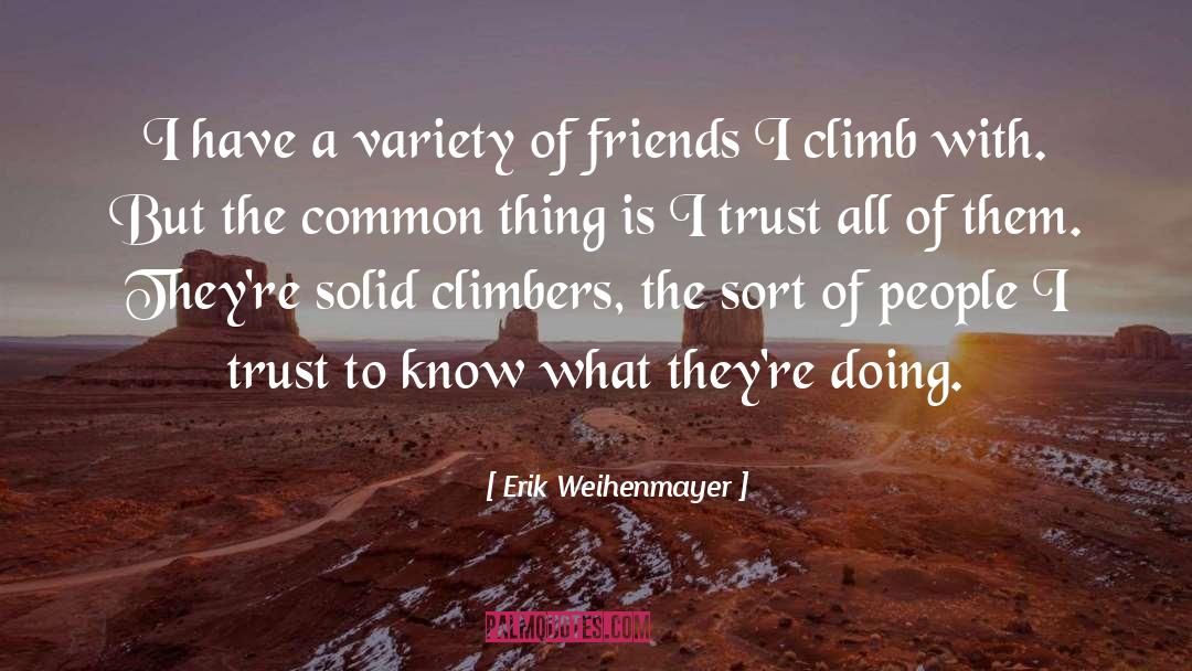 Common Things quotes by Erik Weihenmayer