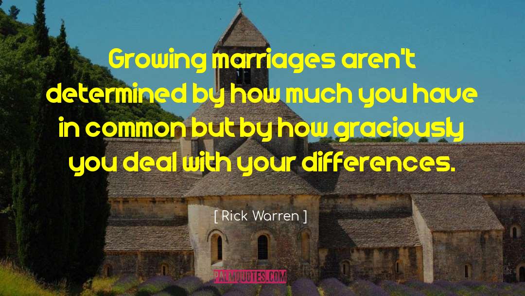 Commonality quotes by Rick Warren