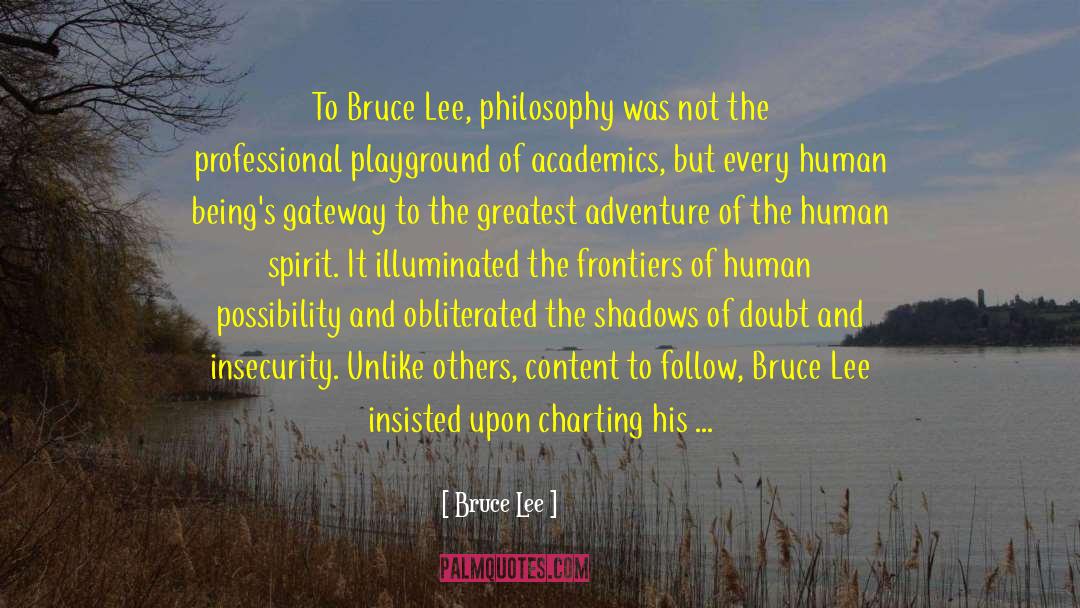 Commonality quotes by Bruce Lee
