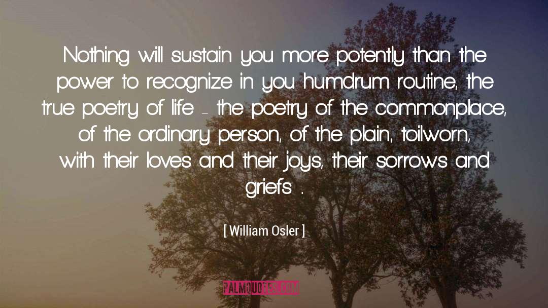 Commonplace quotes by William Osler