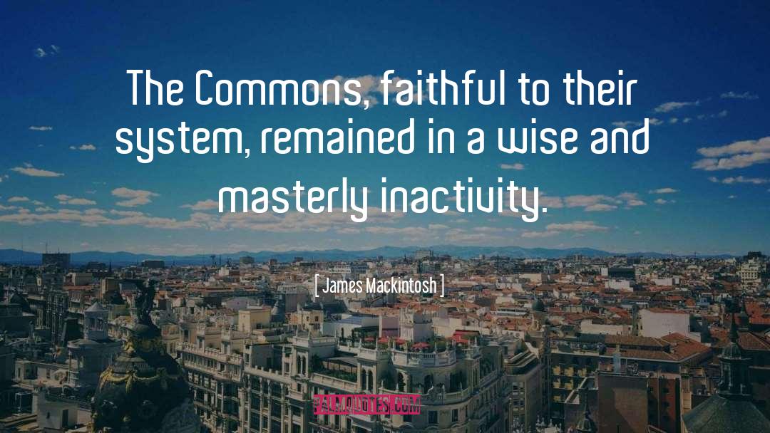 Commons quotes by James Mackintosh