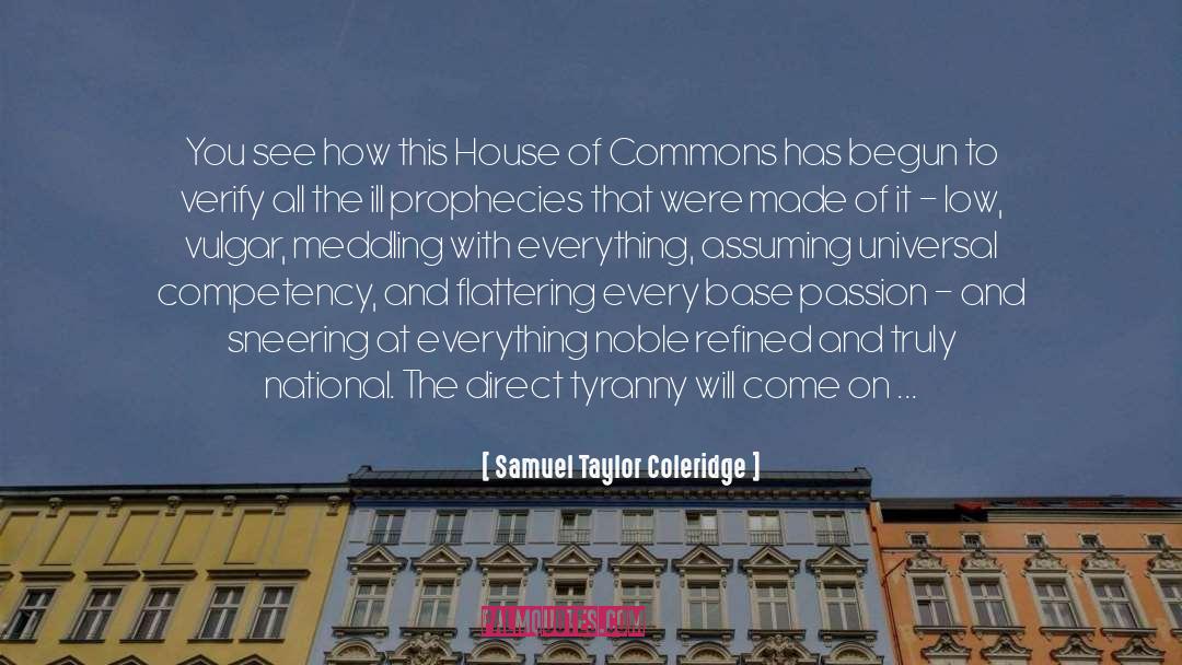 Commons quotes by Samuel Taylor Coleridge