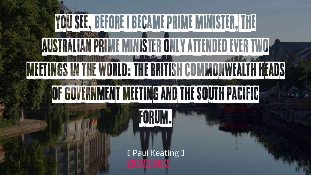 Commonwealth quotes by Paul Keating