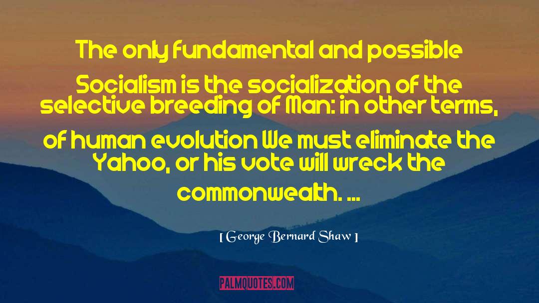 Commonwealth quotes by George Bernard Shaw