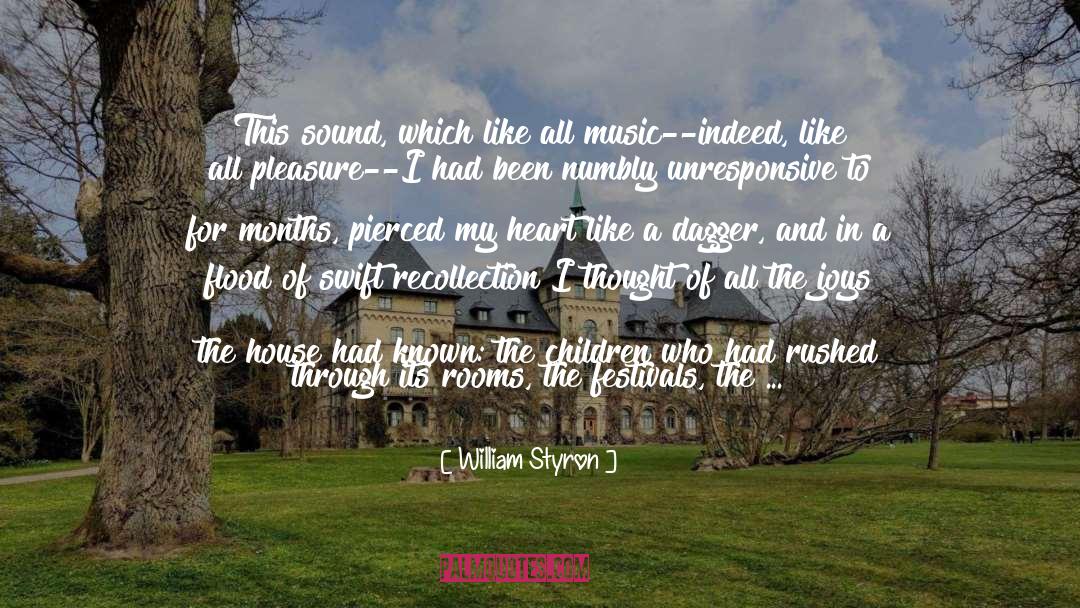 Commotion quotes by William Styron