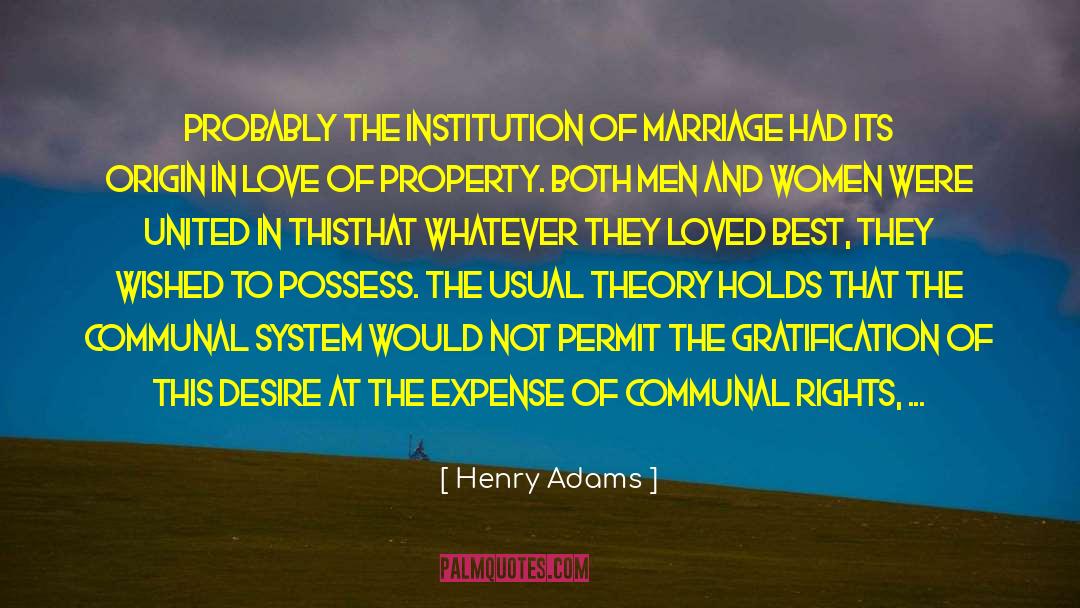 Communal Duty quotes by Henry Adams