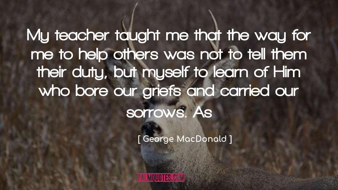 Communal Duty quotes by George MacDonald