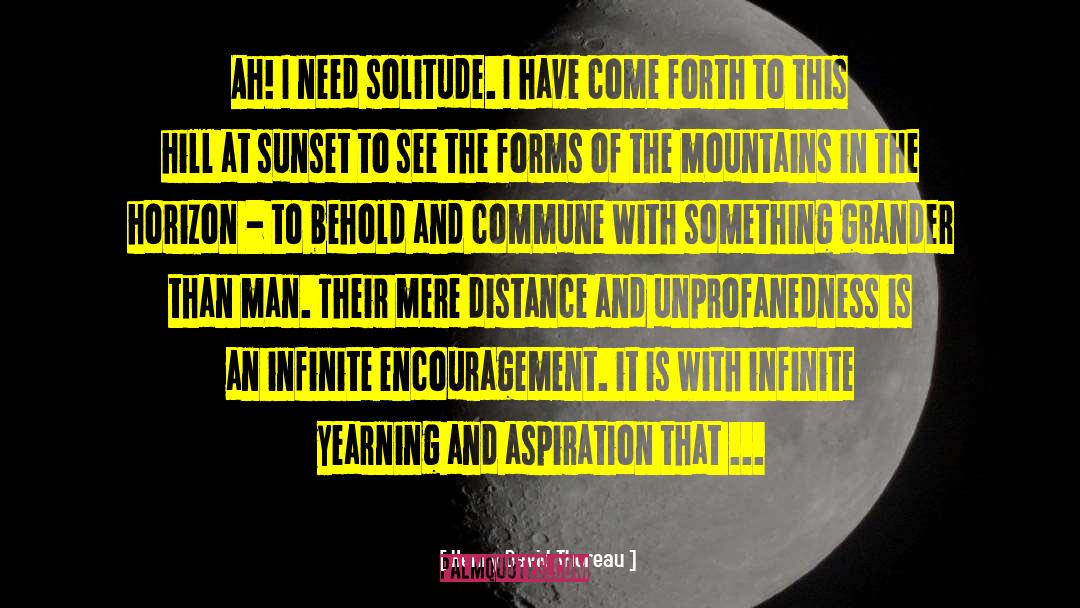Commune quotes by Henry David Thoreau