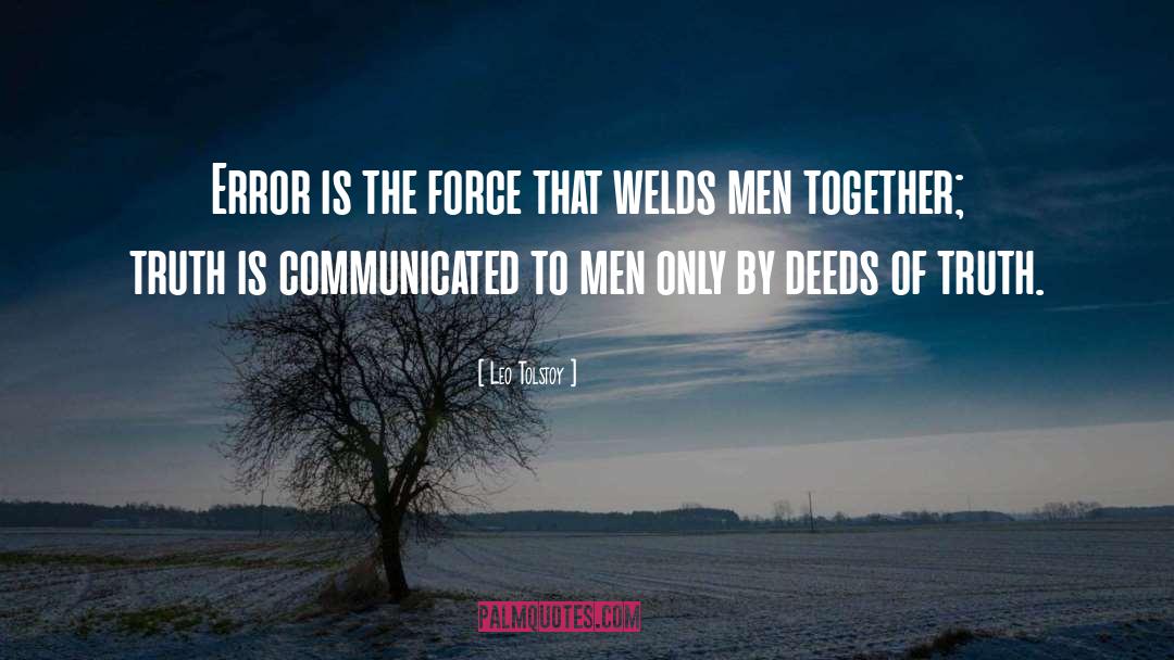 Communicated quotes by Leo Tolstoy