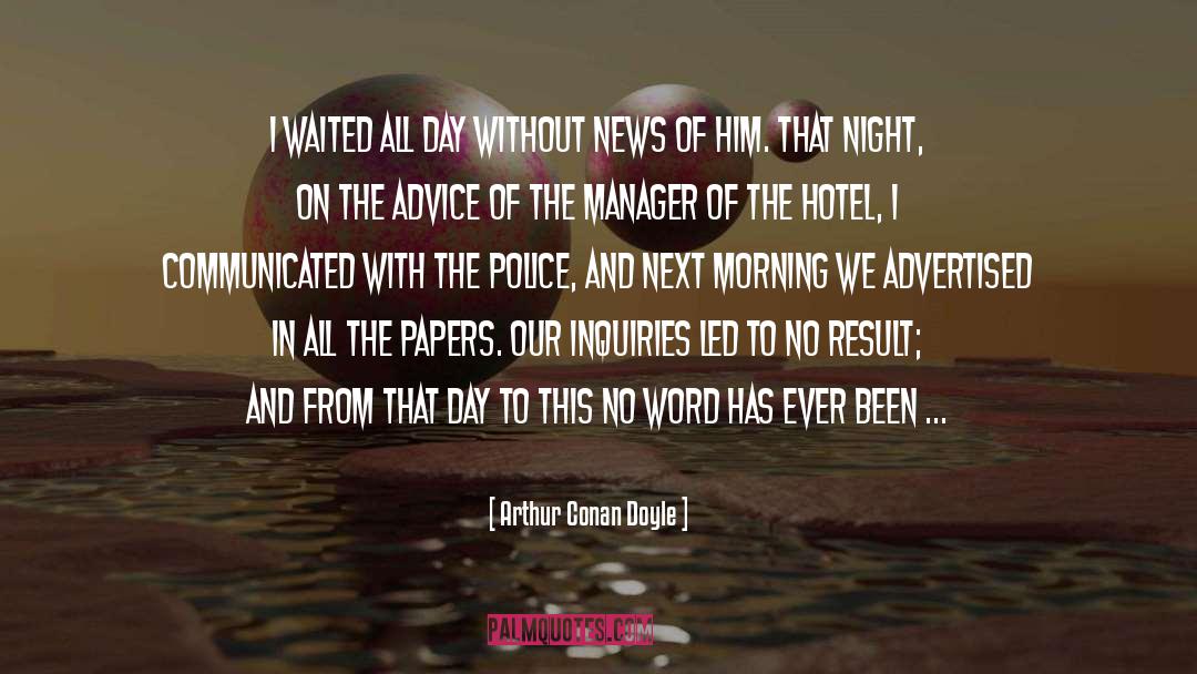 Communicated quotes by Arthur Conan Doyle