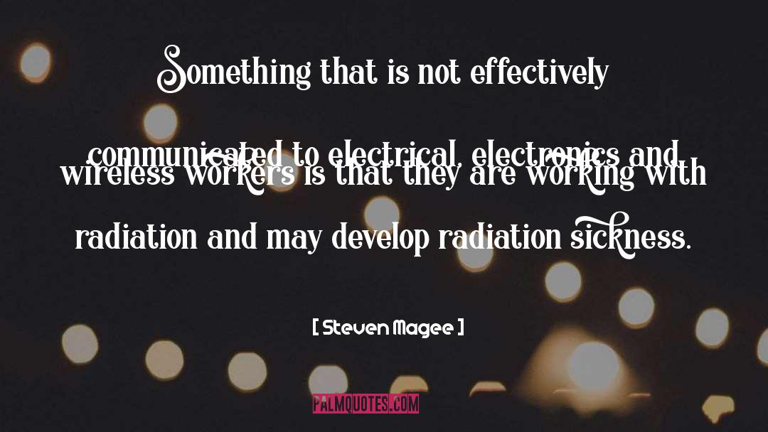 Communicated quotes by Steven Magee