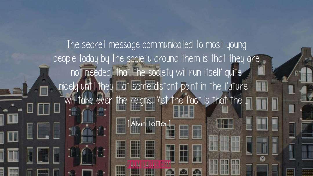 Communicated quotes by Alvin Toffler