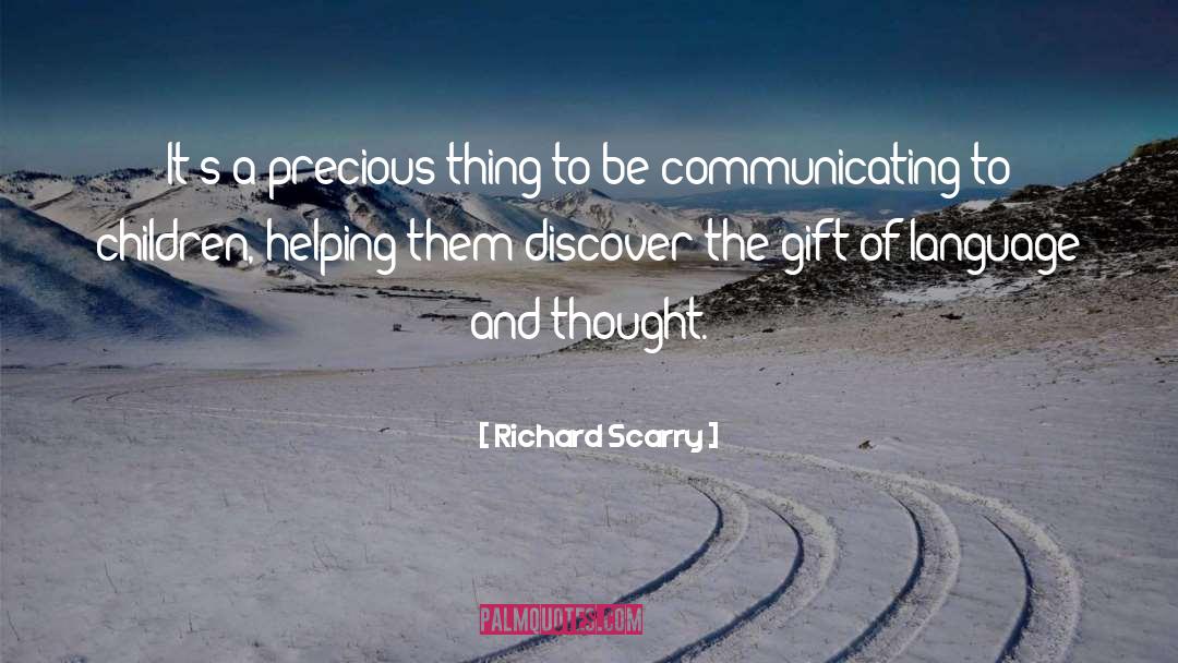 Communicating quotes by Richard Scarry