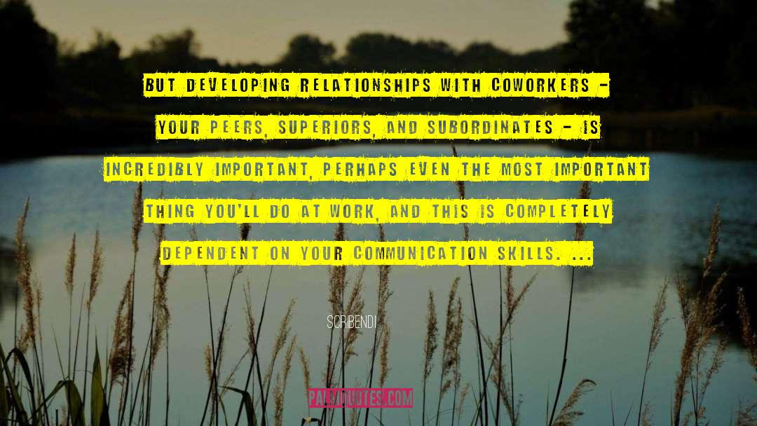 Communication At Work quotes by Scribendi