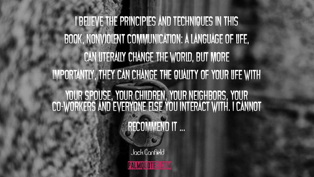 Communication quotes by Jack Canfield